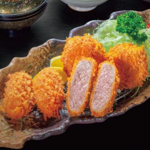 吉列廣島生蠔伴豬柳定食 Deep-Fried Hiroshima Oysters and Pork Fillet Set